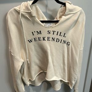 Cream Wildfox Sweater Size Extra Small (xs)